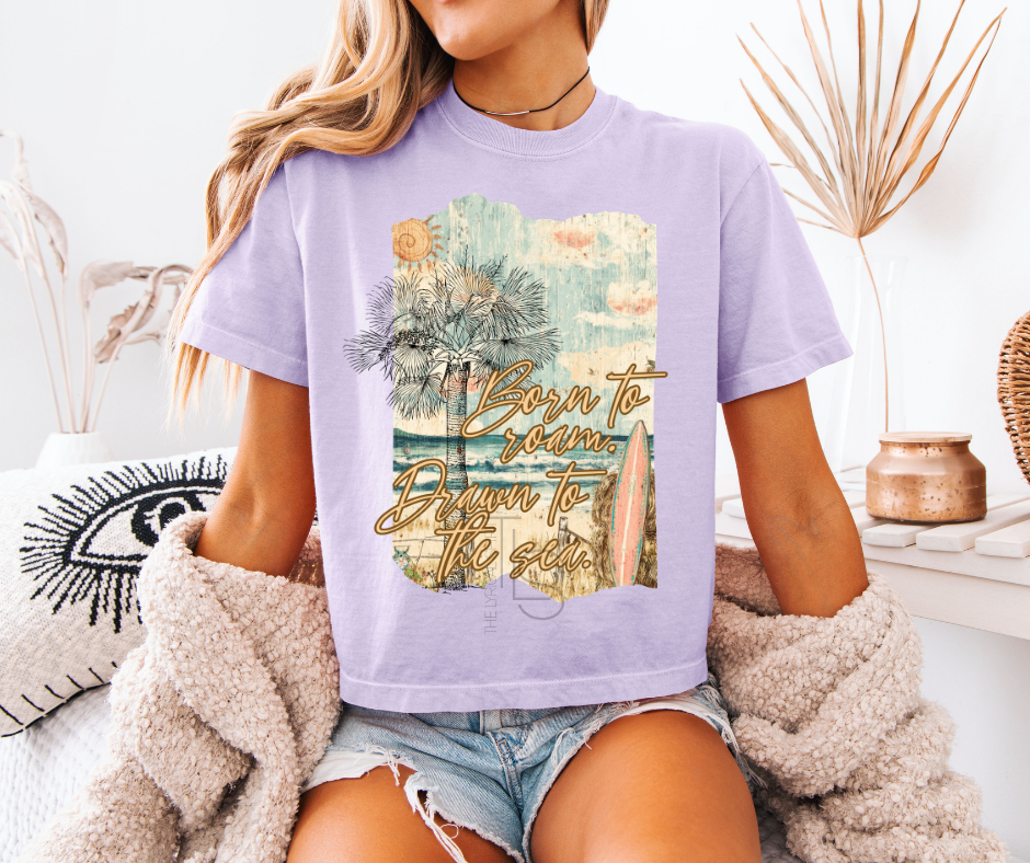 Born To Roam Custom Exclusive Boxy T-Shirt