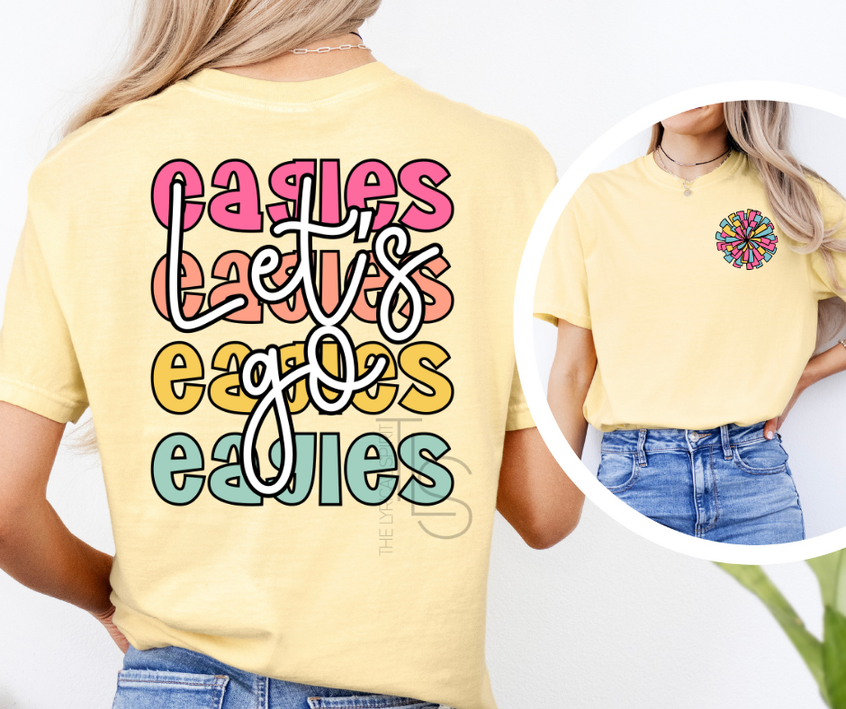 Let's Go Eagles Custom Exclusive T-Shirt 