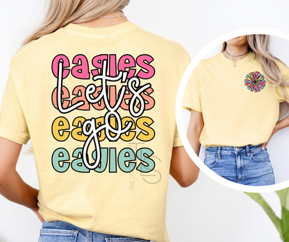 Let's Go Eagles Custom Exclusive T-Shirt 