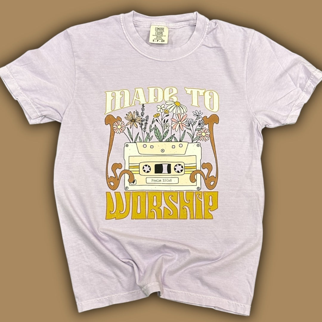 Made To Worship Orchid T-Shirt