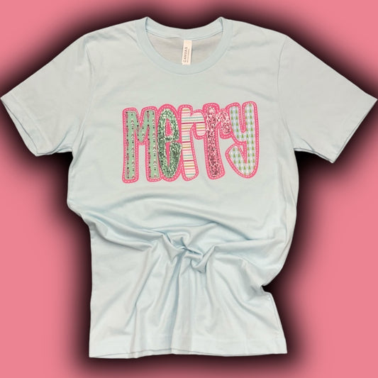 Merry Light Blue T-Shirt
