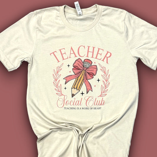 Teacher Social Club T-Shirt