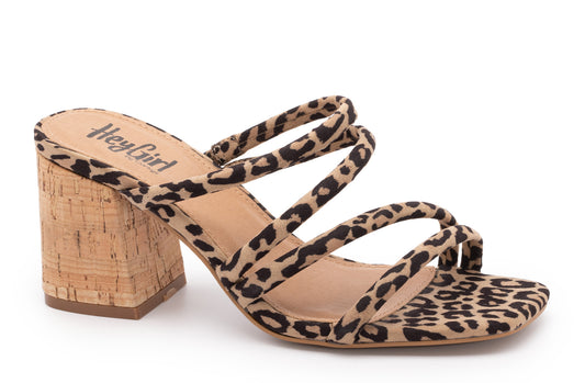 Corkys Dreamy Leopard Sandal