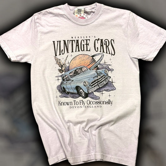 Weasley’s Vintage Cars Comfort Colors T-Shirt