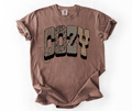 Cozy Distressed Espresso T-Shirt