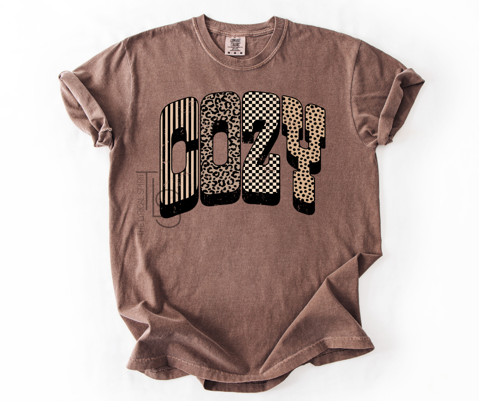Cozy Distressed Espresso T-Shirt