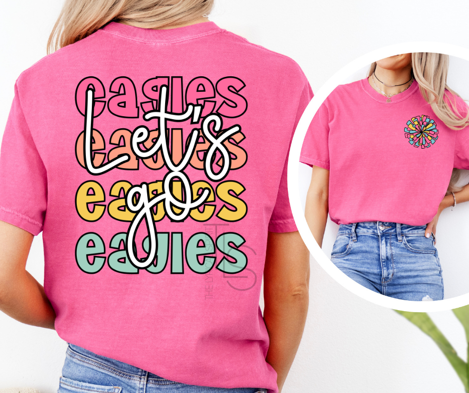 Let's Go Eagles Custom Exclusive T-Shirt 