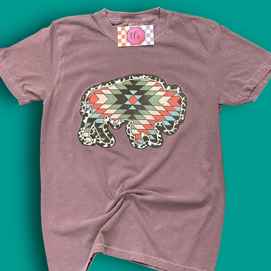 Aztec Buffalo T-Shirt