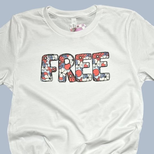 Free Floral T-Shirt