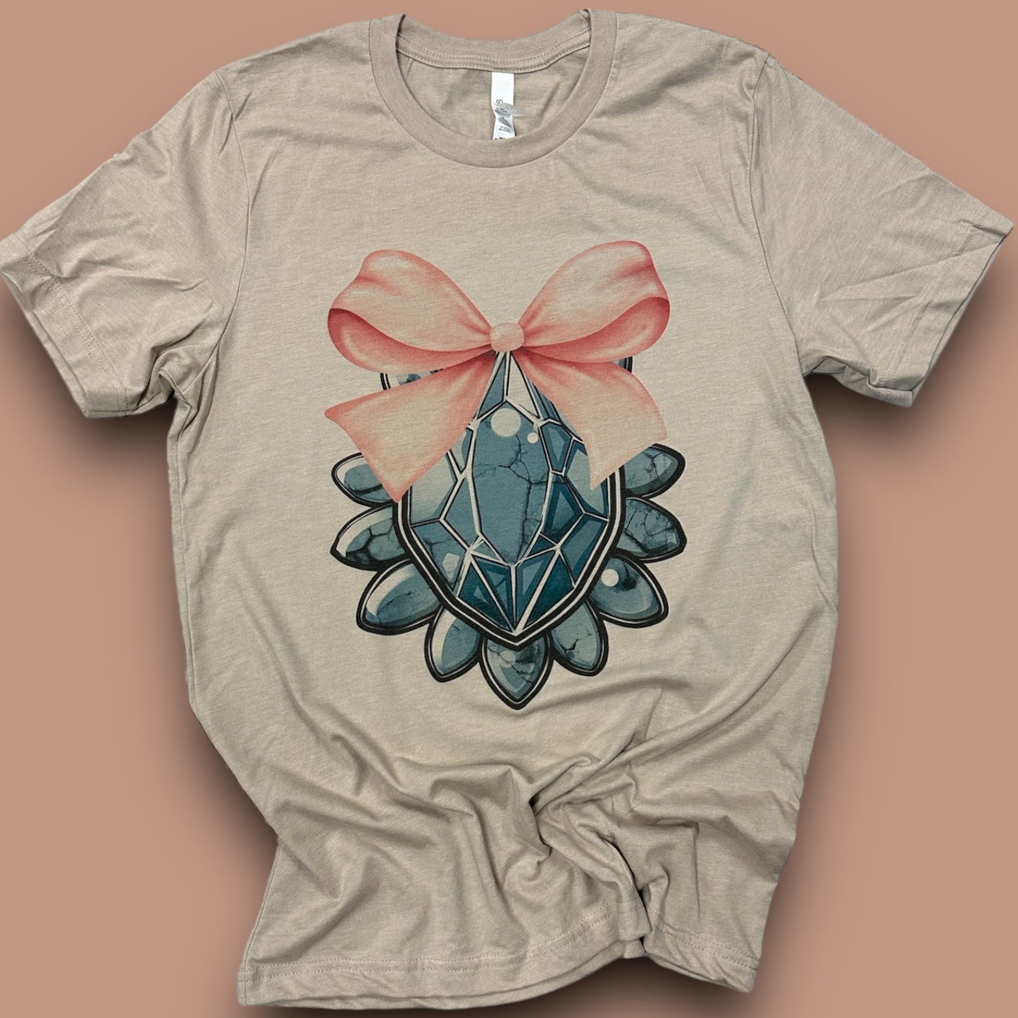 Bow Turquoise Stone T-Shirt