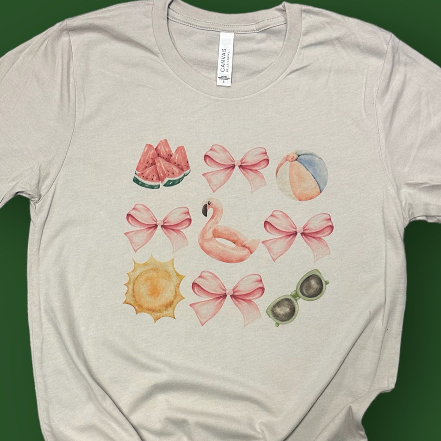 Summer Fun Bow Croquettes T-Shirt