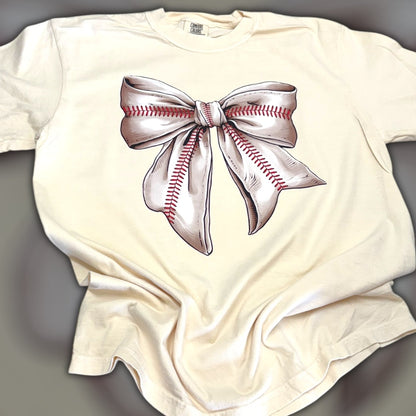 Baseball Bow T-Shirt