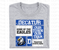 Decatur Eagles Block School Spirit Exclusive T-Shirt