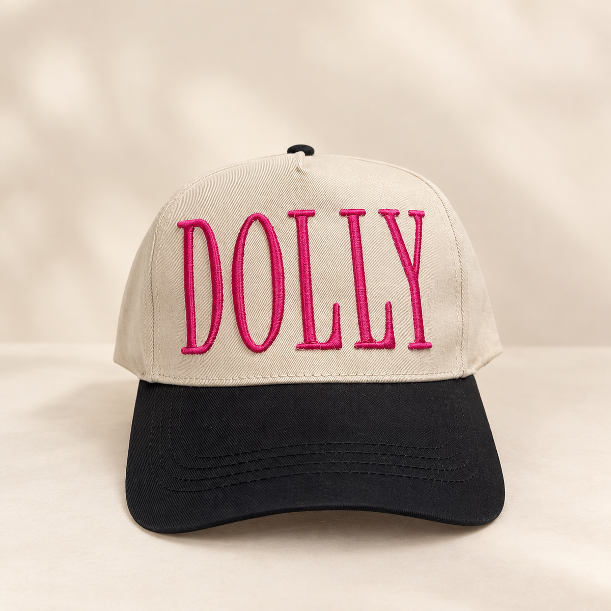 Puff DOLLY - Structured Embroidered Hat