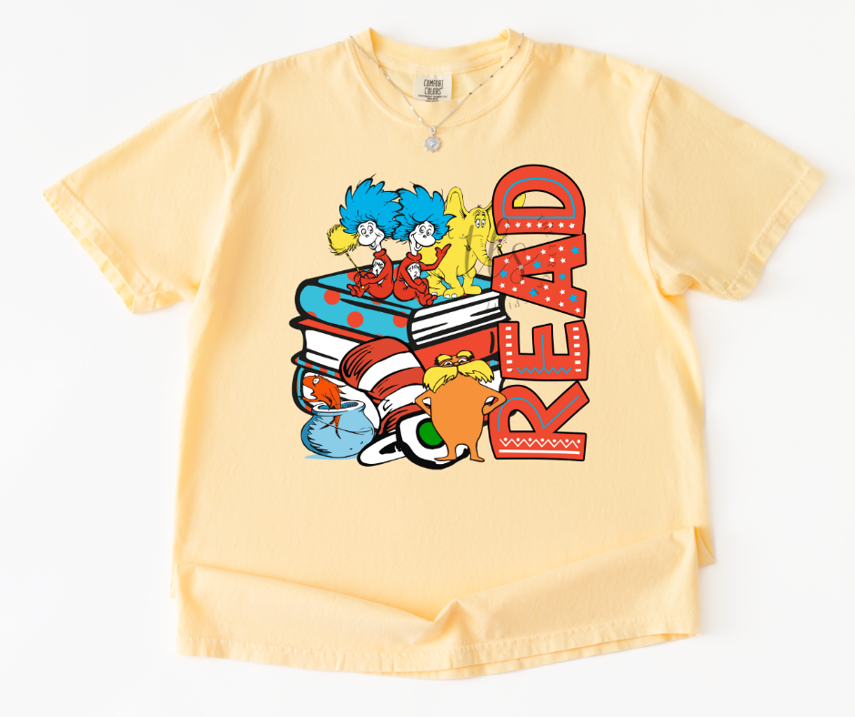 Read Across America Dr. Seuss Custom Exclusive T-Shirt