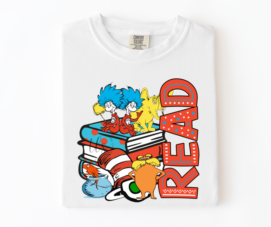 Read Across America Dr. Seuss Custom Exclusive T-Shirt