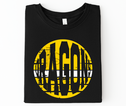 Dragons Distressed Circle T-Shirt