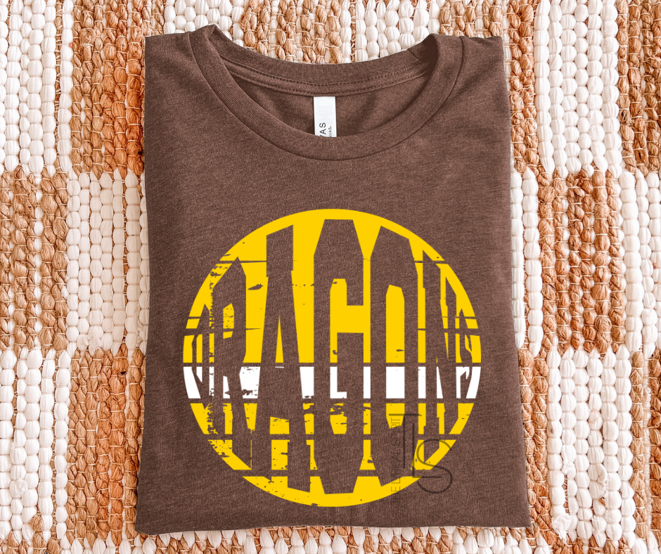 Dragons Distressed Circle T-Shirt
