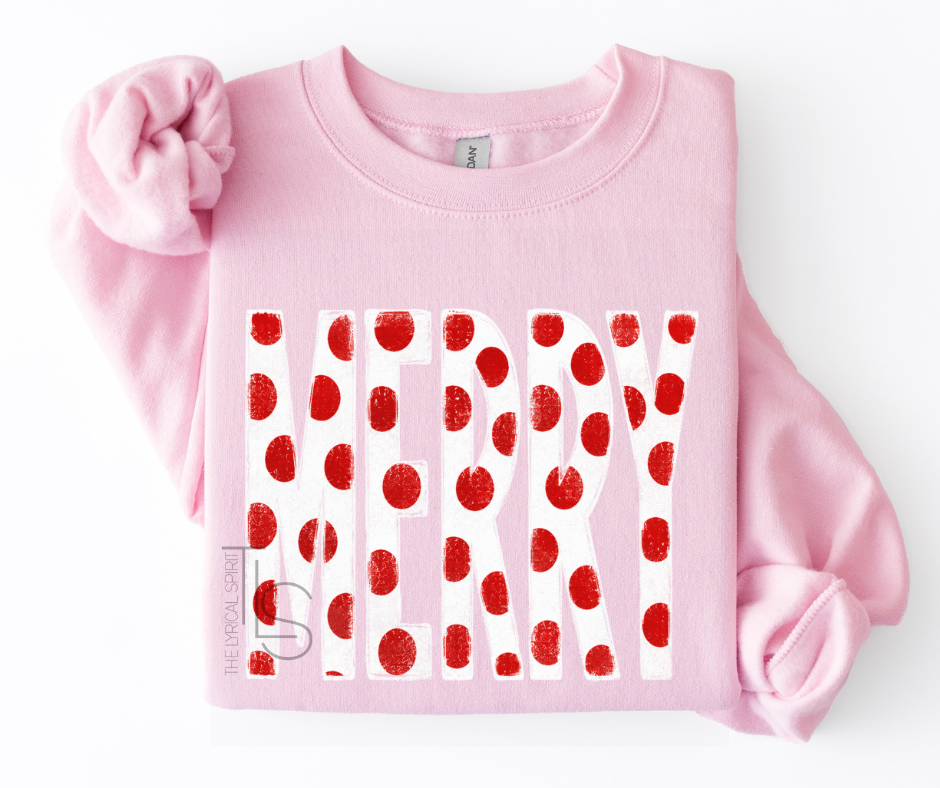 Merry Polka Dots T-Shirt/Sweatshirt
