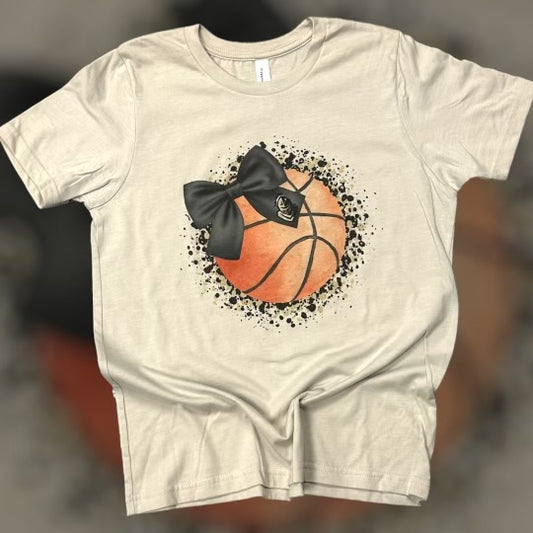 Knights Exclusive Basketball Bow T-Shirt