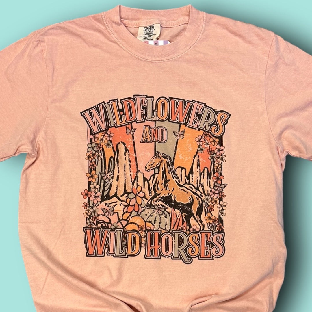 Wildflower & Wild Horses T-Shirt