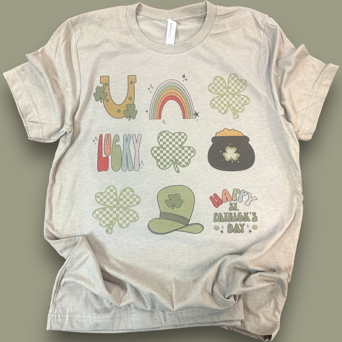 Checkered St. Patrick’s Day T-Shirt