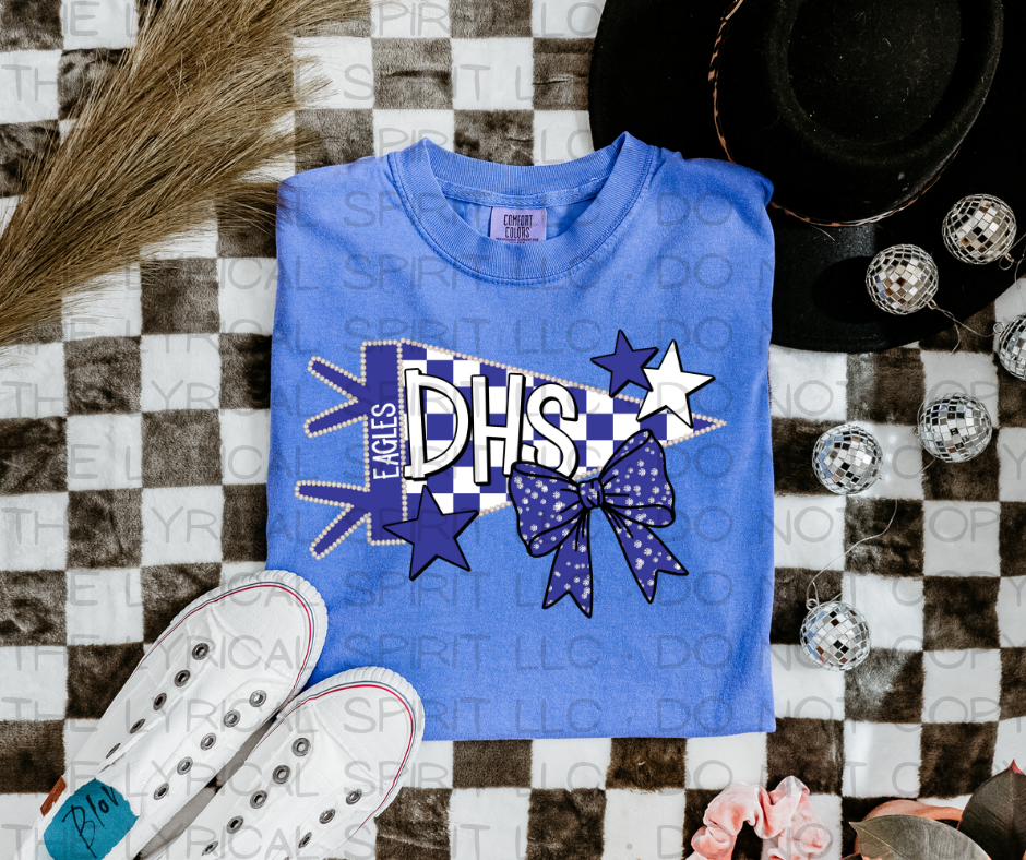 Eagles DHS Pennant Flag Custom Exclusive T-Shirt