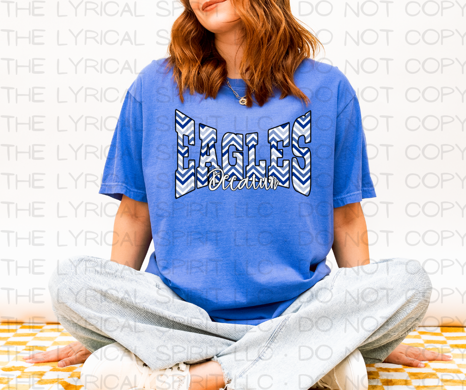 Eagles Chevron Custom Exclusive T-Shirt