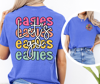 Let's Go Eagles Custom Exclusive T-Shirt 