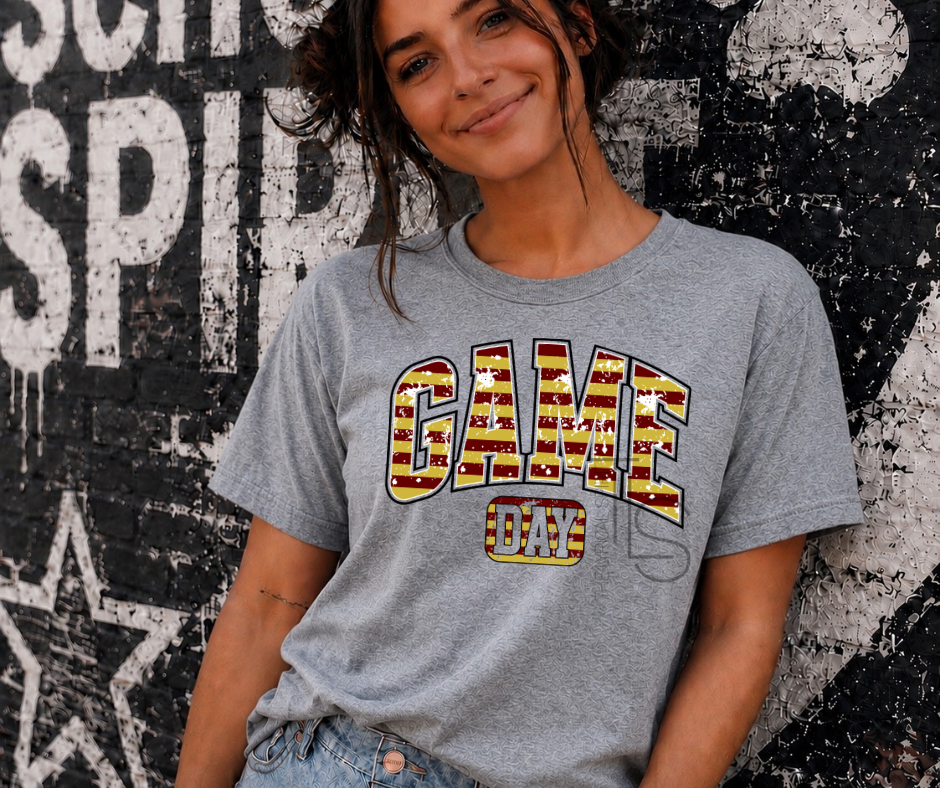 Stripe Game Day Spirit T-Shirt