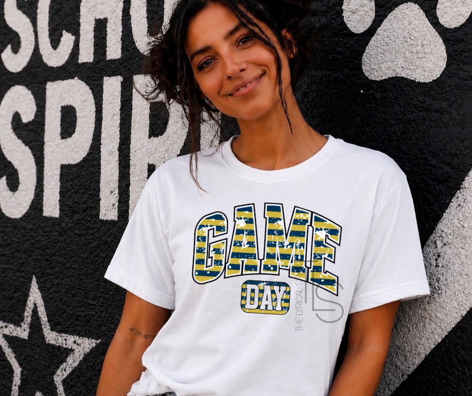Stripe Game Day Spirit T-Shirt
