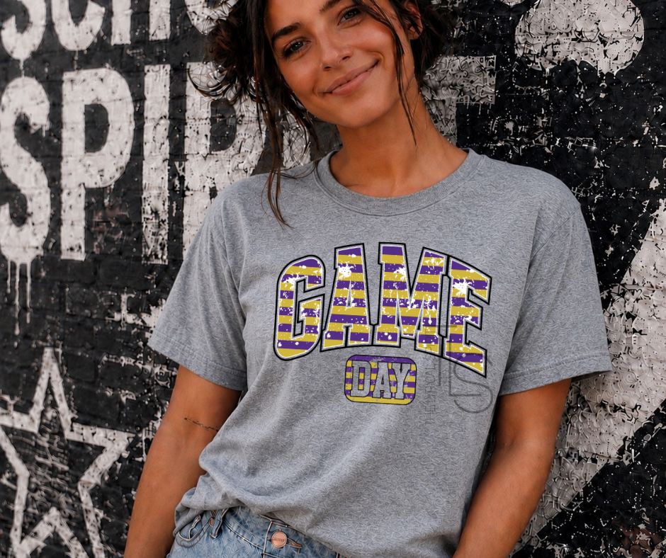 Stripe Game Day Spirit T-Shirt