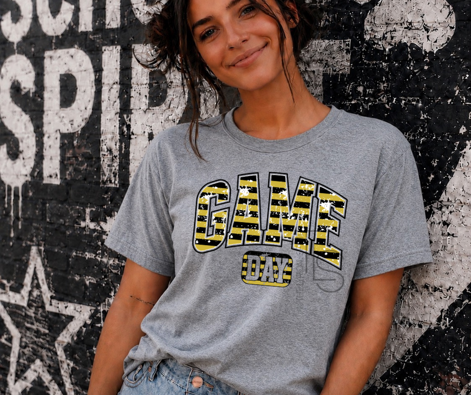 Stripe Game Day Spirit T-Shirt