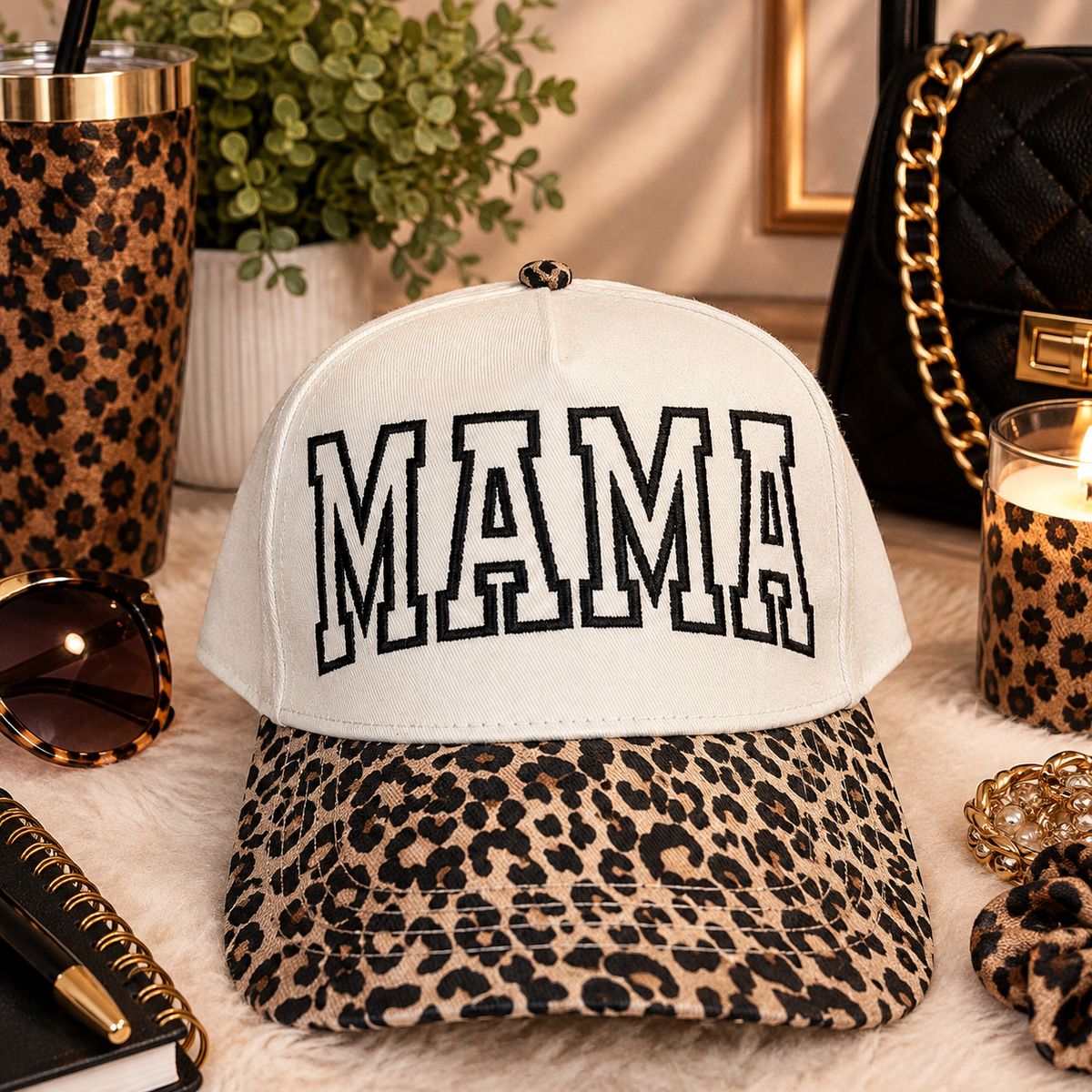 MAMA Outline - Structured Embroidered Hat