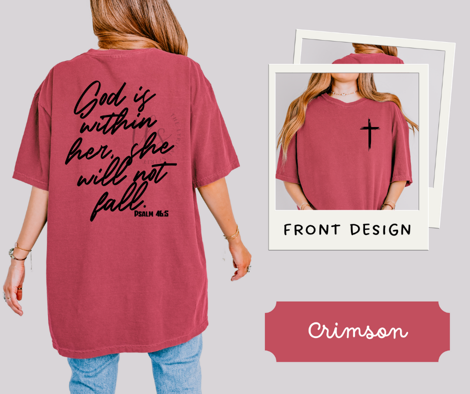 She Will Not Fall T-Shirt 