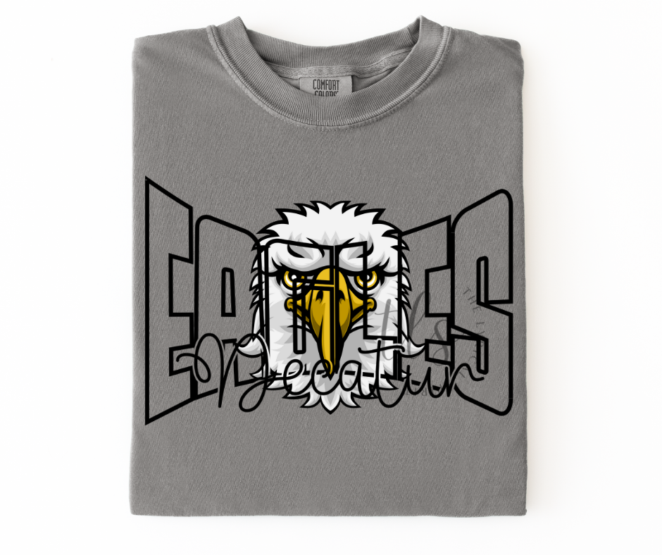 Decatur Eagles Mascot Custom Exclusive CC T-Shirt