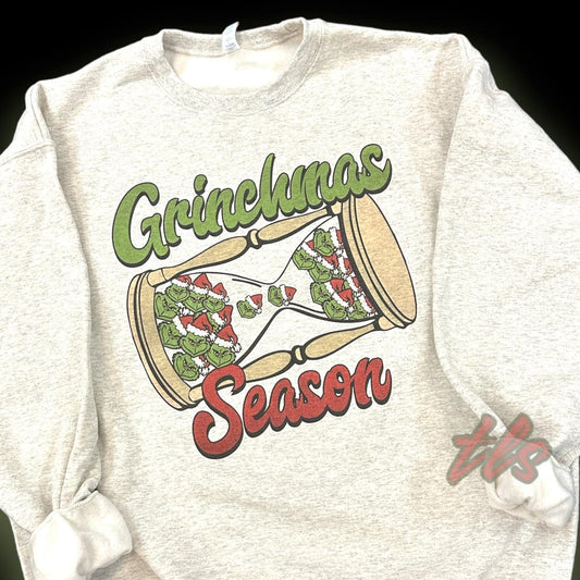 Grinchmas Season Christmas Sweatshirt