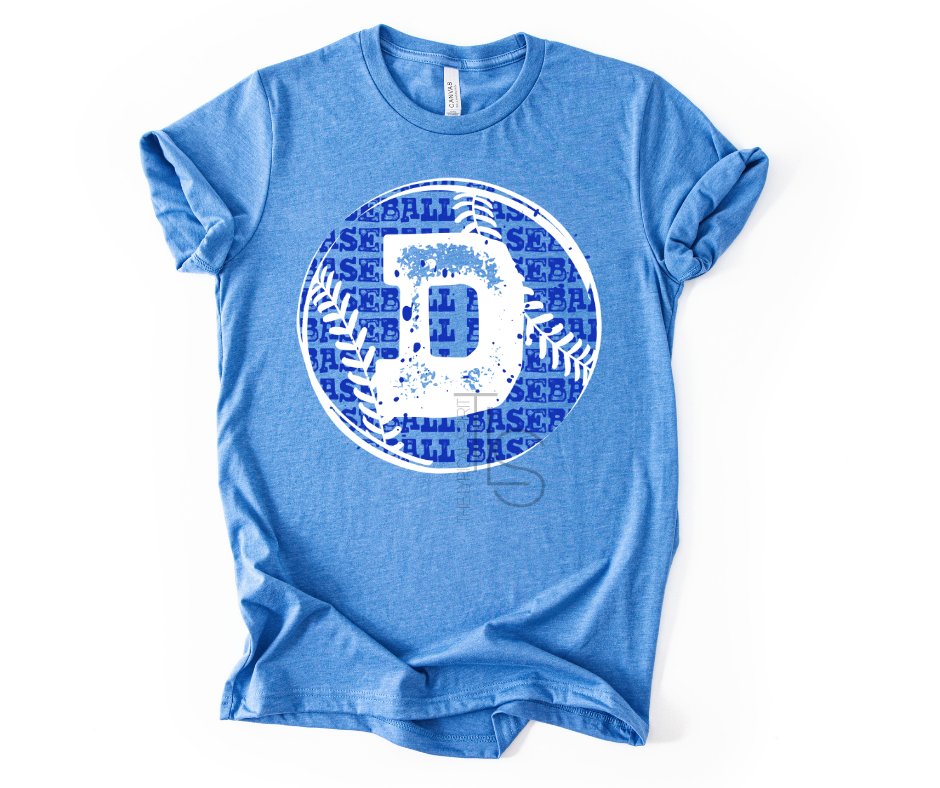 Eagles Distressed Baseball Custom Exclusive T-Shirt