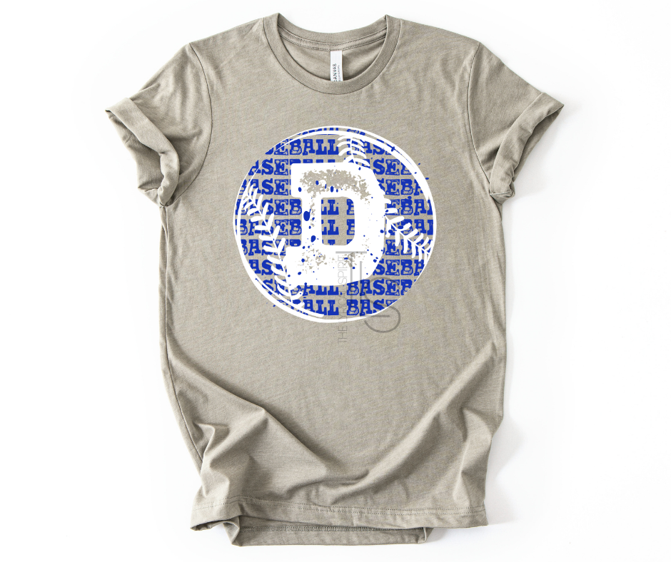 Eagles Distressed Baseball Custom Exclusive T-Shirt