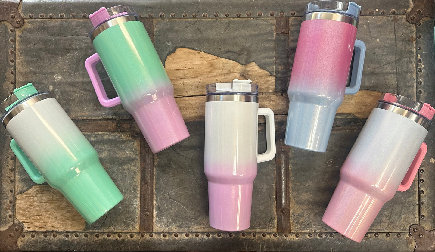 40 ounce Shimmer Ombre Tumbler