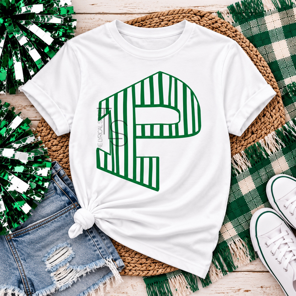 Striped P Green Exclusive T-Shirt/Sweatshirt