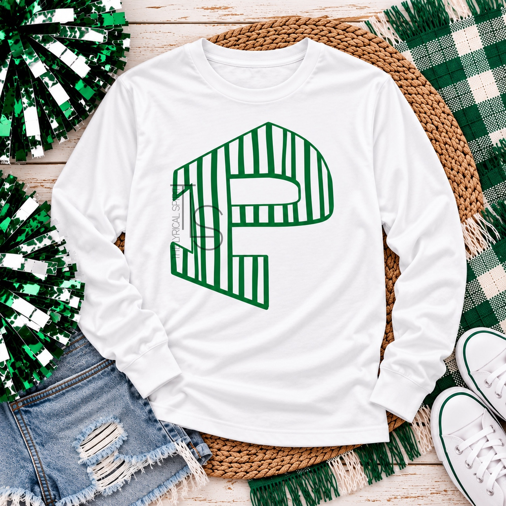 Striped P Green Exclusive T-Shirt/Sweatshirt