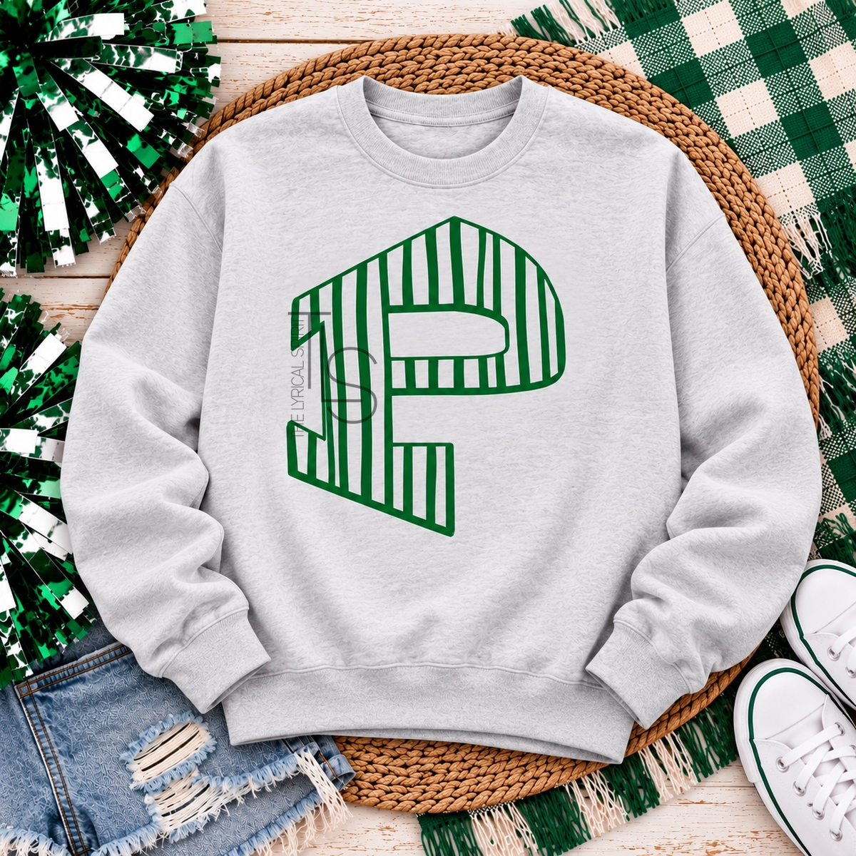 Striped P Green Exclusive T-Shirt/Sweatshirt