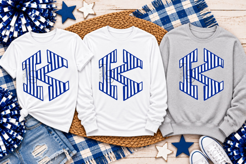 Striped K Blue Exclusive T-Shirt/Sweatshirt