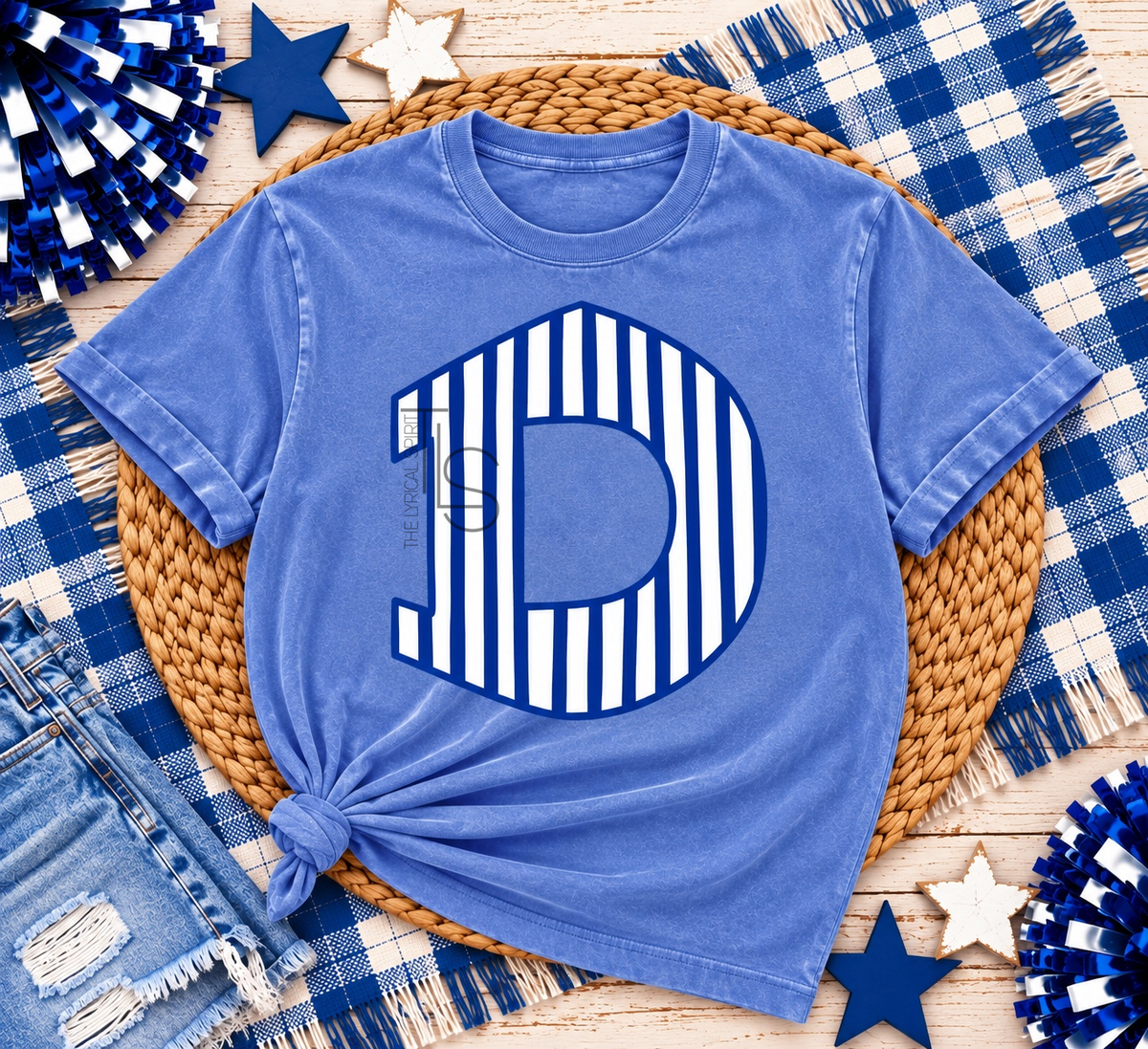 Striped D Blue Spirit Exclusive T-Shirt