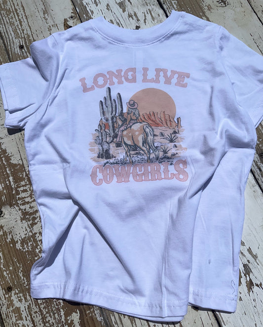 Long Live Cowgirls Kids T-Shirt