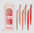 Recycled Plastic Dermaplaners 6pc Set - Asstd Cherry Blossom