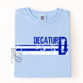 Decatur Stripe School Spirit T-Shirt