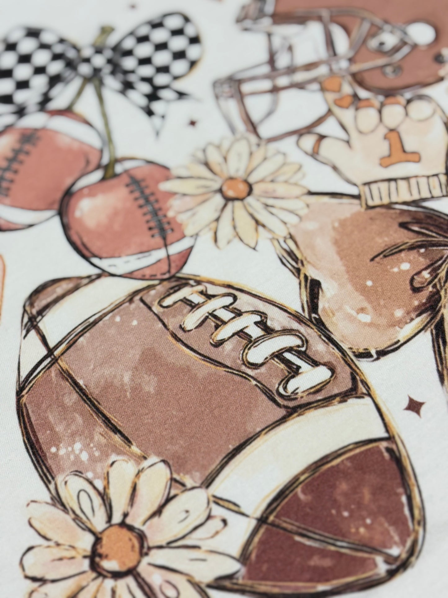 Football Coquette T-Shirt
