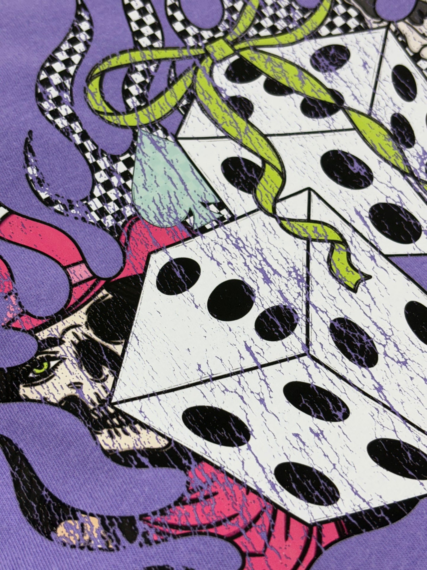 Western Checkered Dice T-Shirt